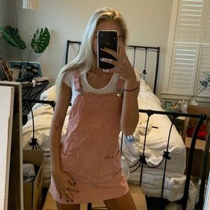 Forever 21 Corduroy Overall Dress